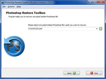 Image 0 for Photoshop Restore Toolbox