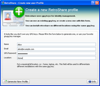 Image 0 for Retroshare for Debian