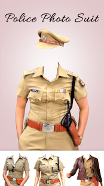 Image 1 for Men Police Photo Suit