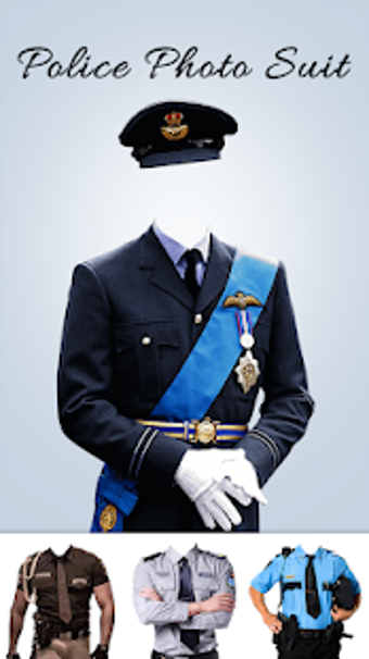 Image 3 for Men Police Photo Suit