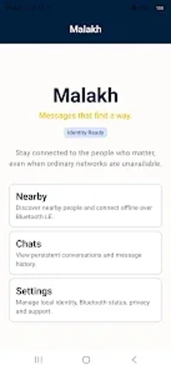 Imagen 0 para Malakh: Bluetooth Chat