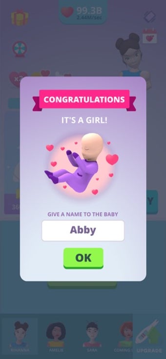 Imagen 1 para Baby & Mom Idle 3D Simula…