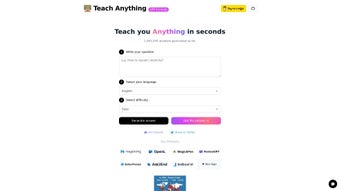 Image 0 for Teach Anything