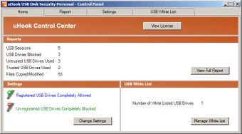 Image 0 for uHook USB Disk Security