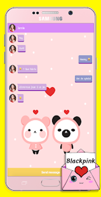 Image 0 for Blackpink Messenger! Chat…