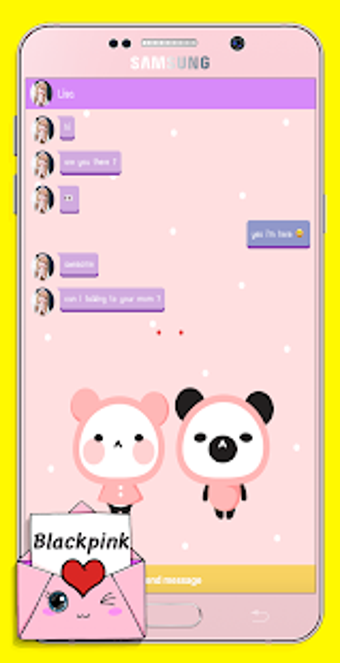 Image 2 for Blackpink Messenger! Chat…
