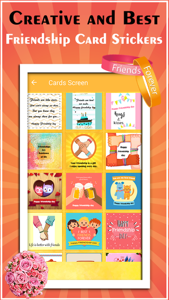 Imagen 1 para Happy Friendship Day Stic…
