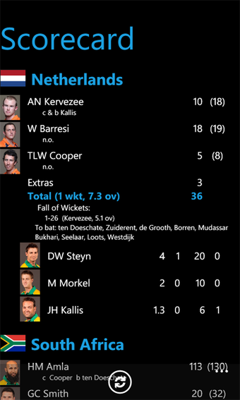 Image 3 for Live Cricket for Windows …
