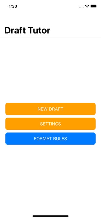 Image 1 for Draft Tutor