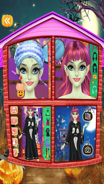 Imagen 0 para Halloween Girl Makeup Sal…