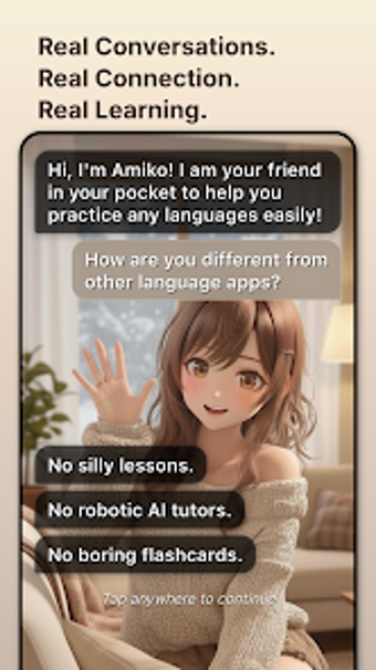 Image 0 for Amiko - AI Language Pract…