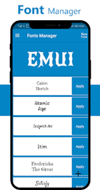 Image 1 for Fonts for Huawei Emui
