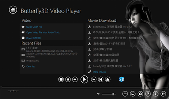 Imagen 0 para Butterfly3D Stereo Video …