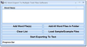Image 0 for MS Word Export To Multipl…