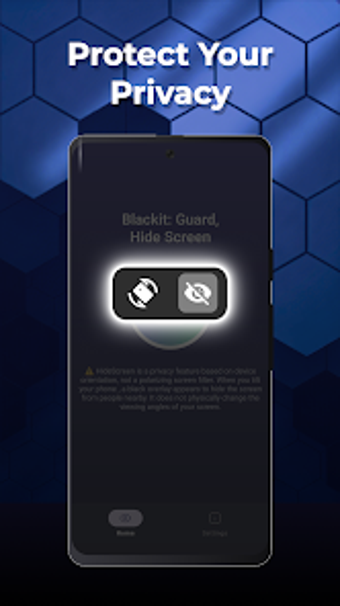 Imagen 0 para Blackit: Guard Hide Scree…