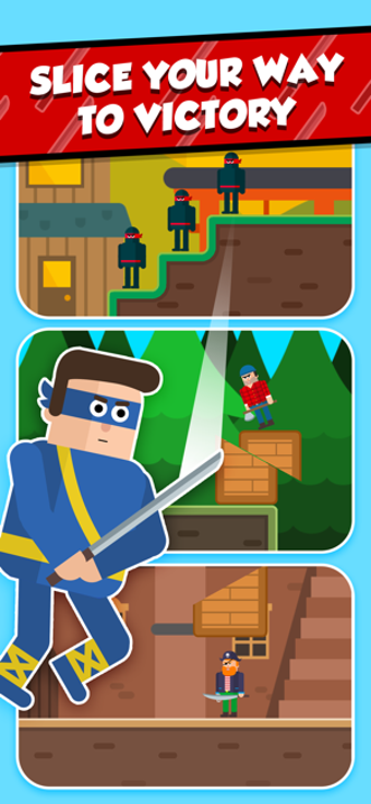 Image 0 for Mr Ninja - Slicey Puzzles