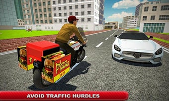 Imagen 2 para Pizza Bike Delivery Car D…