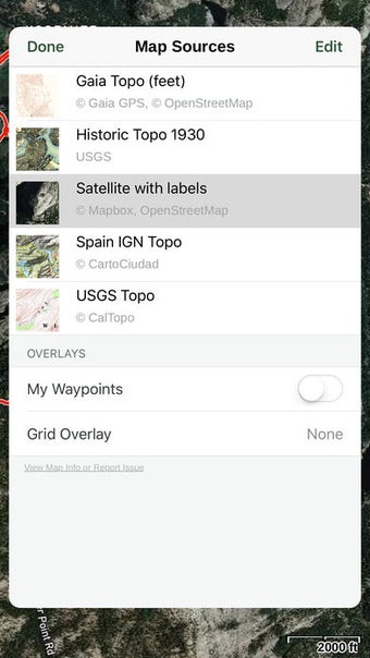 Image 2 for Gaia GPS: Topo Maps and H…