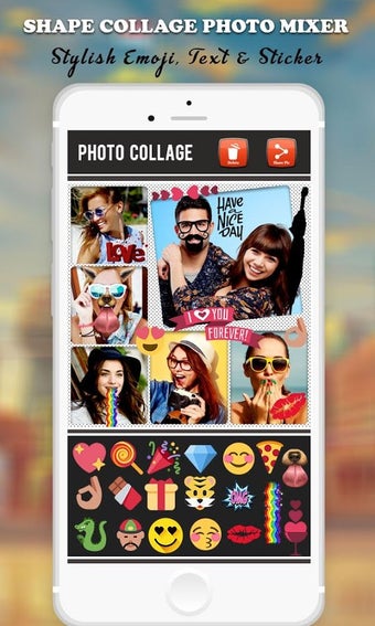 Imagen 1 para Photo Collage Shape Mixer