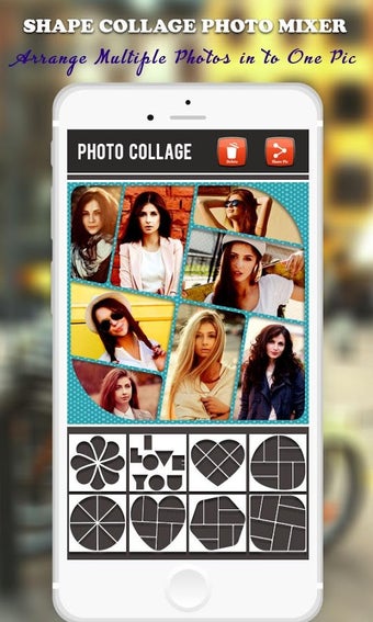 Imagen 2 para Photo Collage Shape Mixer