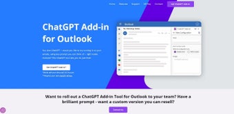 Image 0 for ChatGPT Outlook Plugin