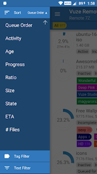 Image 1 for Vuze Remote