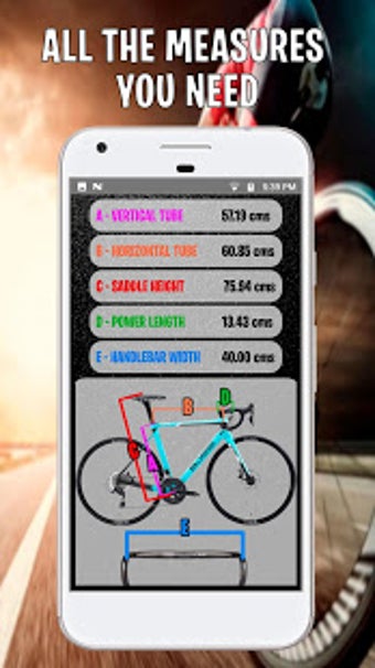 Imagen 3 para Bike Fit calculator: size…