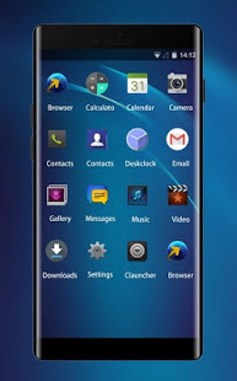 Imagen 2 para Theme for BlackBerry Z3 H…
