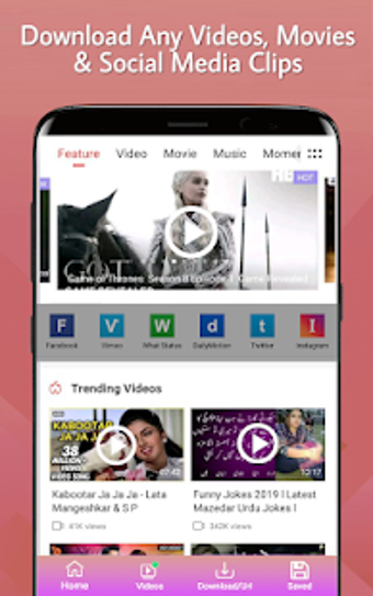 Imagen 1 para Video Downloader - Free V…