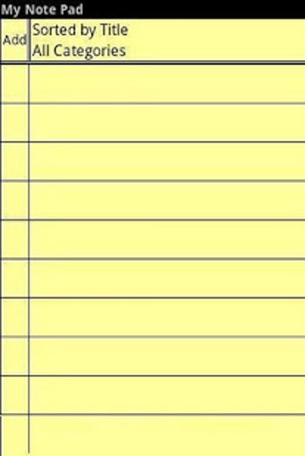 Image 0 for My Note Pad