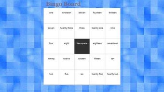 Image 0 for Bingo Board for Windows 1…