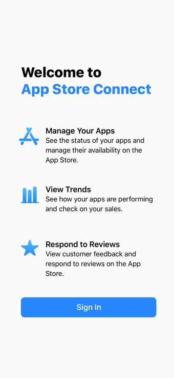 Image 0 for App Store Connect