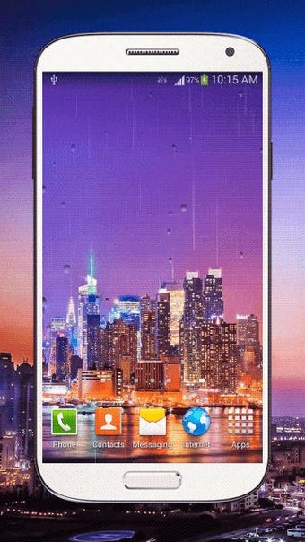 Image 0 for Rainy New York Live Wallp…