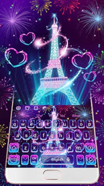 Image 2 for Neon Paris Eiffel Tower K…