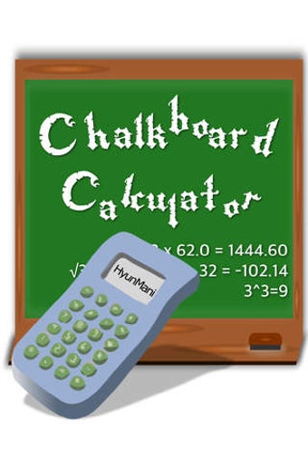 Image 0 for ChalkBoard Calculator wit…