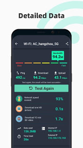 Imagen 2 para Free Internet speed test …