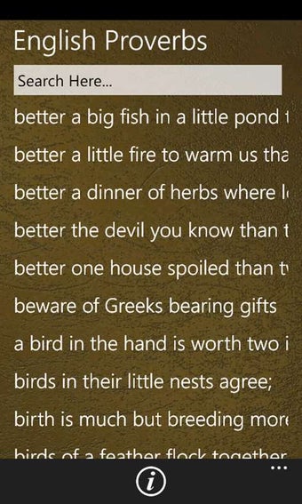Imagen 1 para English Proverbs for Wind…