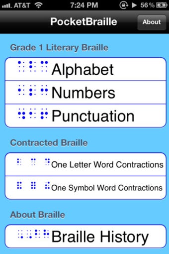 Image 0 for PocketBraille Reference