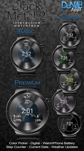 Image 3 for Black Metal 2 HD WatchFac…