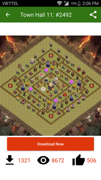 Imagen 0 para Maps of Clash of Clans 20…