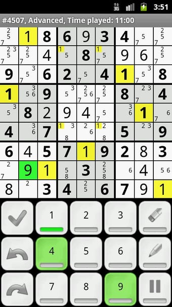 Imagen 1 para Sudoku 10'000 Free