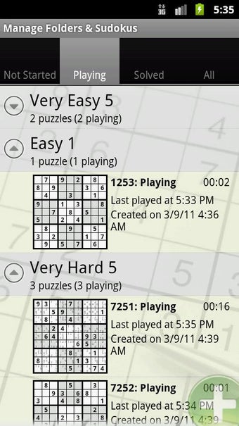Imagen 2 para Sudoku 10'000 Free