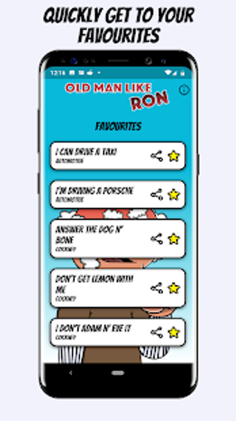 Imagen 1 para Old Man Like Ron Soundboa…