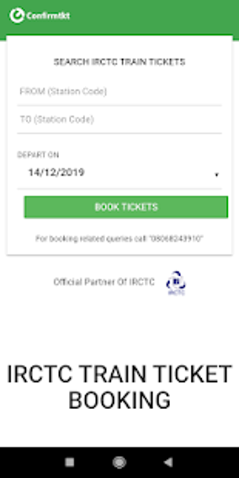 Imagen 0 para Train Ticket Booking