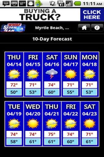 Imagen 2 para WMBF Storm Team Weather
