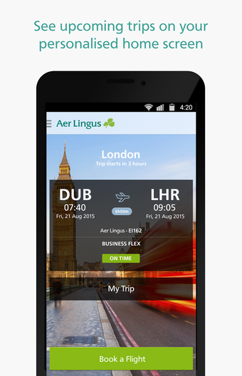 Image 2 for Aer Lingus App