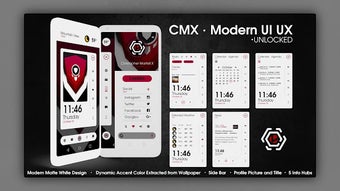 Image 2 for CMX - Modern UI UX * KLWP…