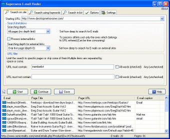 Imagen 0 para Supernova E-mail finder