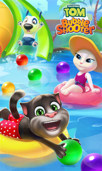 Imagen 2 para Talking Tom Bubble Shoote…