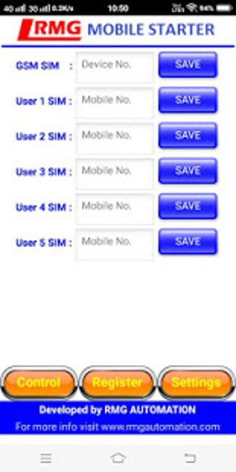 Imagen 1 para RMG MOBILE MOTOR STARTER